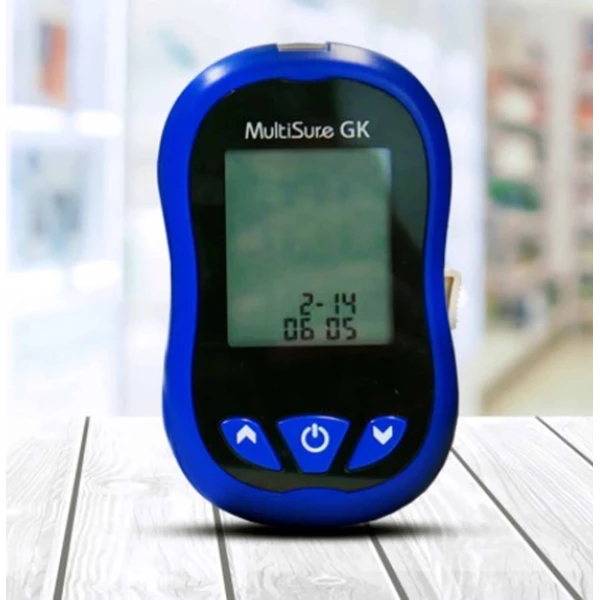 Alat 2 in 1  Gula dan Keton MultiSure GK Blood Glucose Test and Ketone S84007