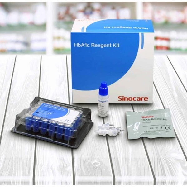 Kit Reagen Alat Cek Kadar HbA1c Sinocare HbA1c Reagent Kit ICSIN00212