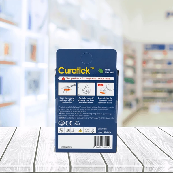  Plaster For Oral Wound Dressing Curatick
